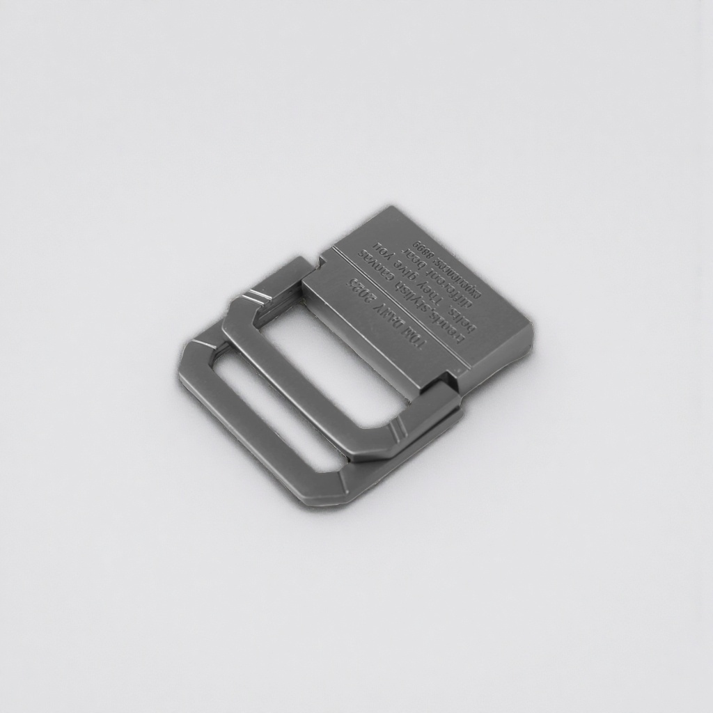 Zinc alloy metal belt buckle, iron wire buckle, belt buckle, anti-rust and durable Specification image