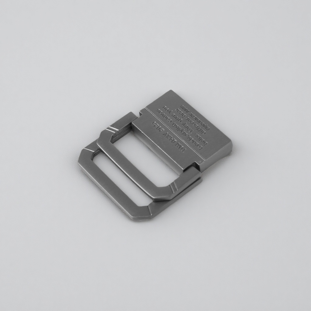 Zinc alloy metal belt buckle, iron wire buckle, belt buckle, anti-rust and durable details Picture
