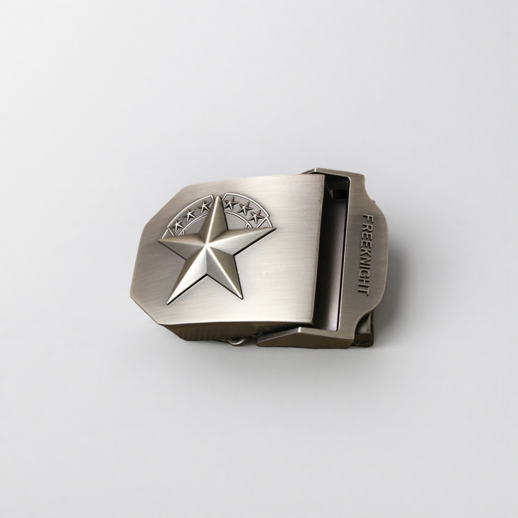 Metal buckle, belt buckle, men's simple and fashionable business casual leather buckle