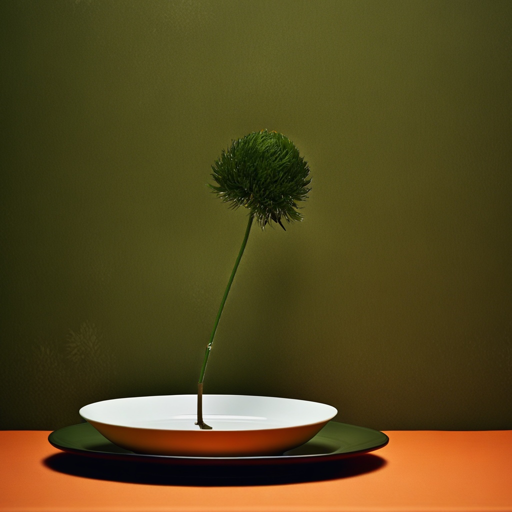 绿色小枝绿石竹盆栽植物室内观叶绿植花卉观赏植物细节图