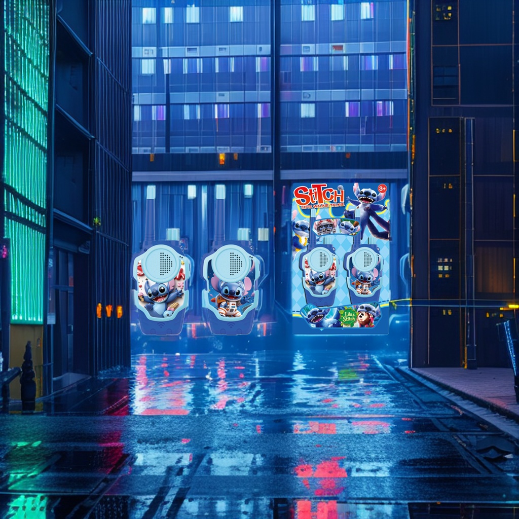 Stitch主题儿童可爱对讲机产品展示图