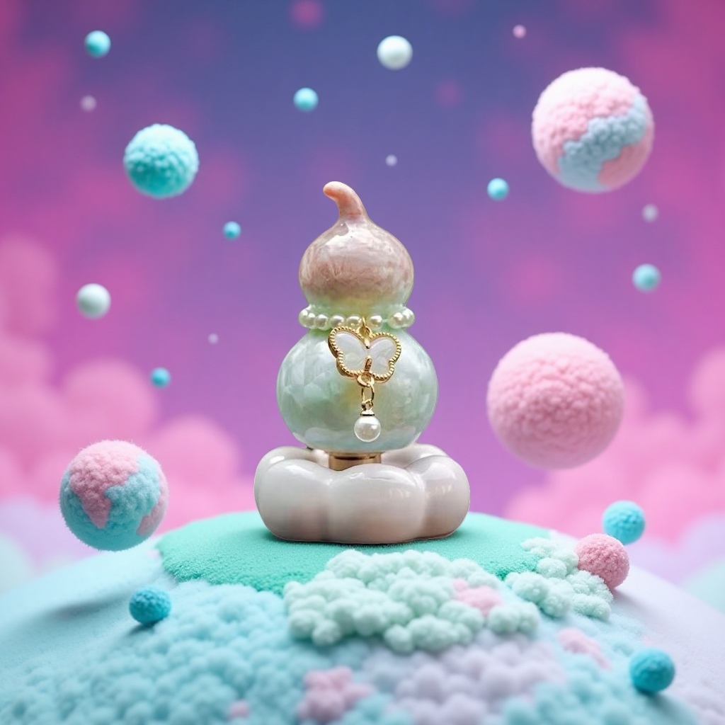 Fortune and Wealth Attraction Gourd, Rotating Joy, car decoration ornaments, pendants, Stress-relieving magic tools Application Scenario