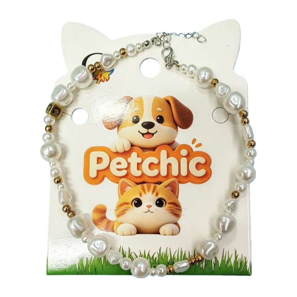 Pearl necklace, pet accessory packaging card, exquisite gift box for your girlfriend Item Picture