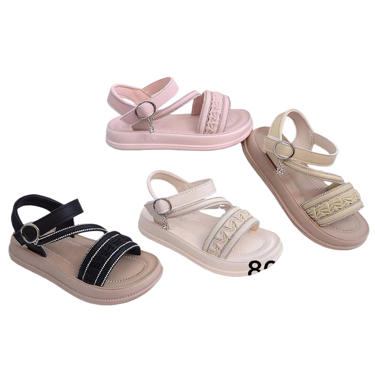 Fashionable and simple girls' sandals Item Picture