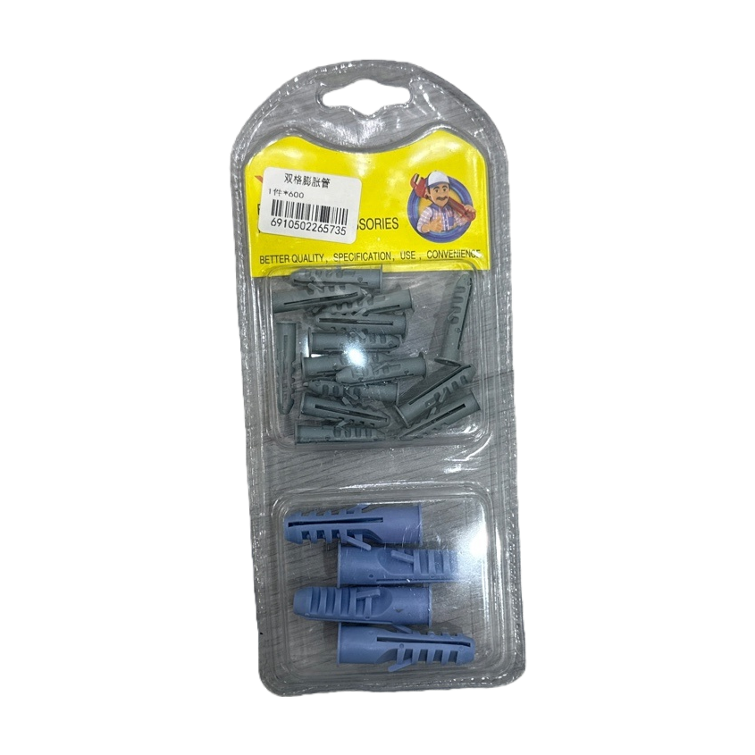 Double-column expansion tube + plastic expansion tube set Item Picture