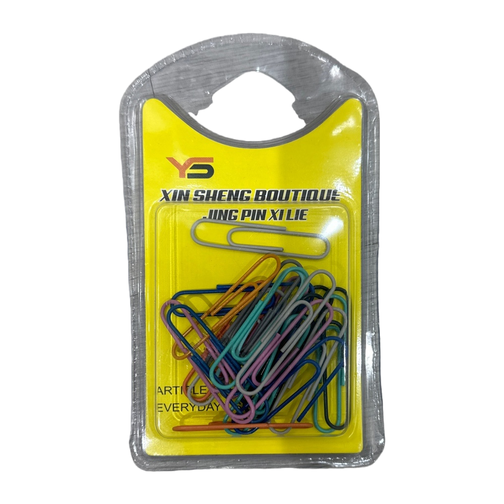 Color paper clips + paper clip packaging box 133459295 Item Picture