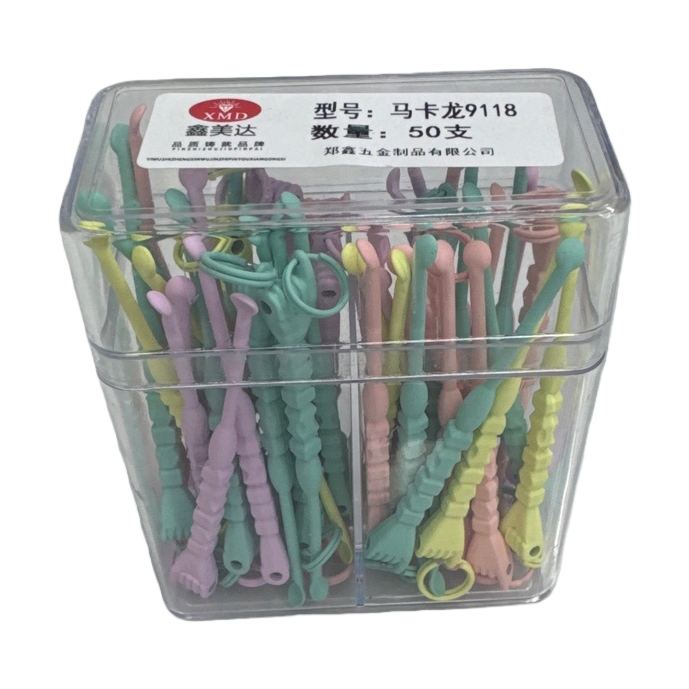 Silver needle ear picking tool set, visible ear picking spoon, fixing screws, ear picking rod Item Picture