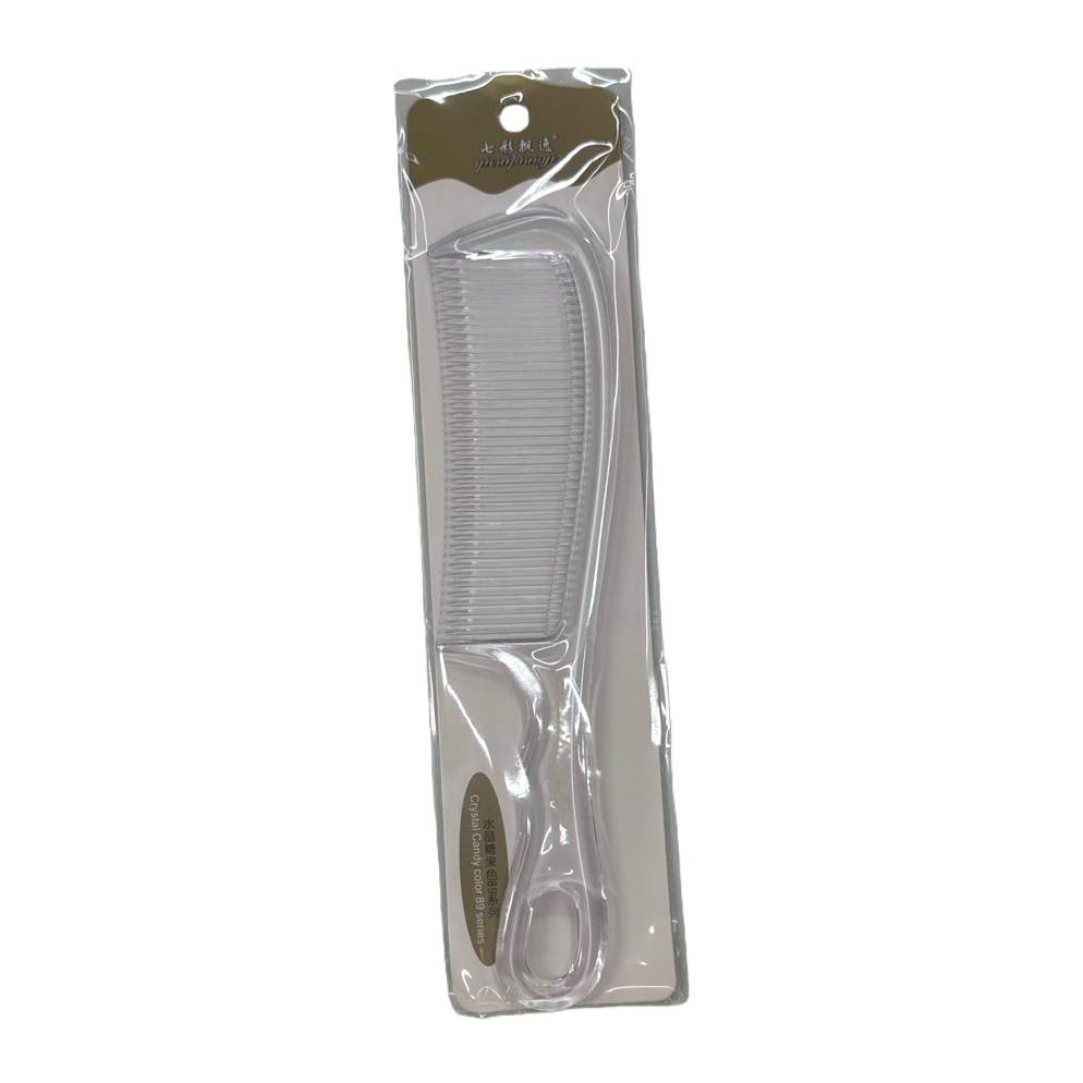 Transparent comb: Smooth and anti-static comb for daily combing Item Picture