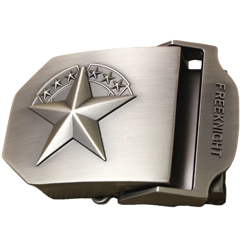 Metal buckle, belt buckle, men's simple and fashionable business casual leather buckle Item Picture