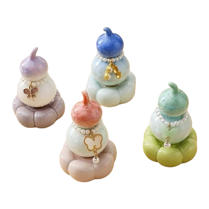 Fortune and Wealth Attraction Gourd, Rotating Joy, car decoration ornaments, pendants, Stress-relieving magic tools Item Picture