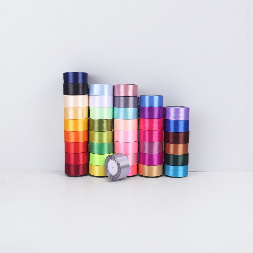 Colorful ribbon gift box, ribbon roll, exquisite packaging decoration, suitable for wedding and birthday party decoration