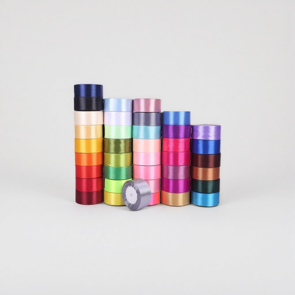 Colorful ribbon gift box, ribbon roll, exquisite packaging decoration, suitable for wedding and birthday party decoration Specification image
