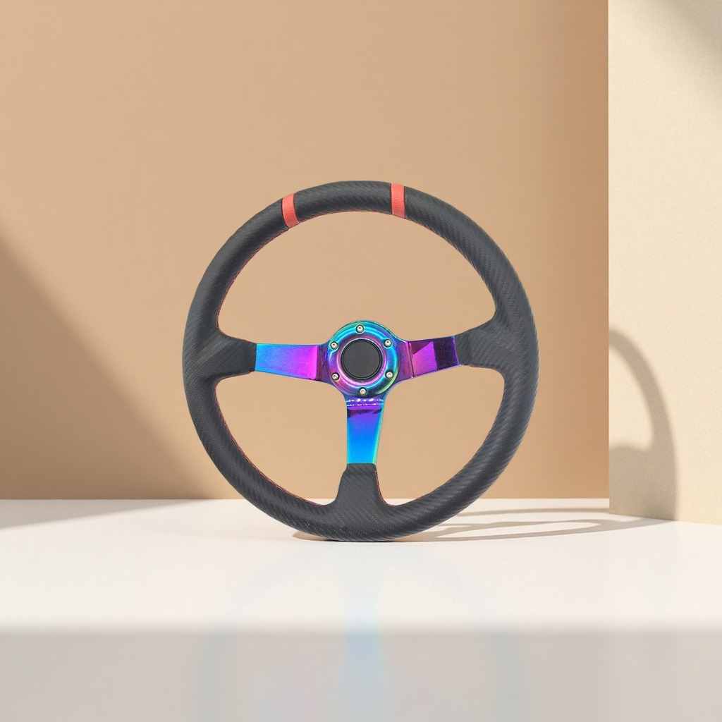 Anti-slip, wear-resistant and thickened steering wheel protective cover for universal steering wheels in automobiles Specification image