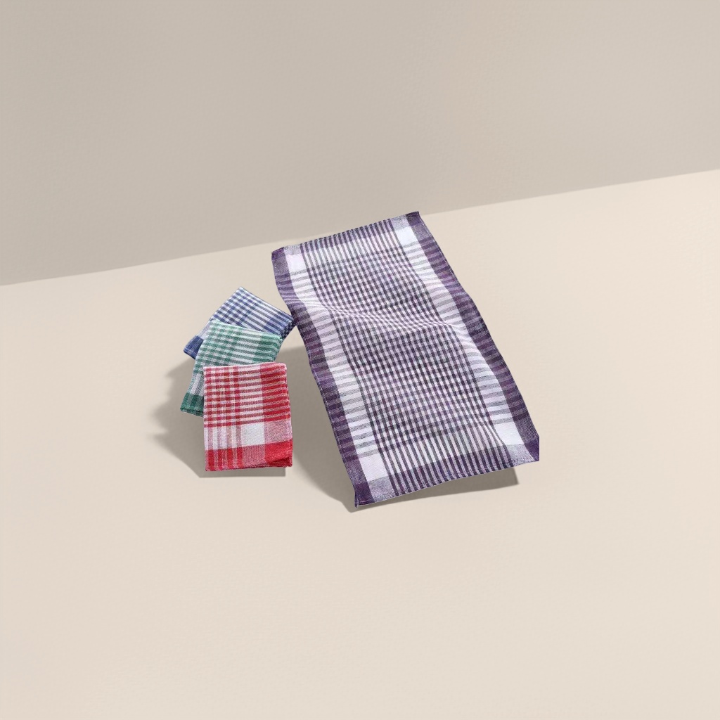 Diseño de cuadros toalla de algodón engrosado absorbente suave doméstico tamaño grande