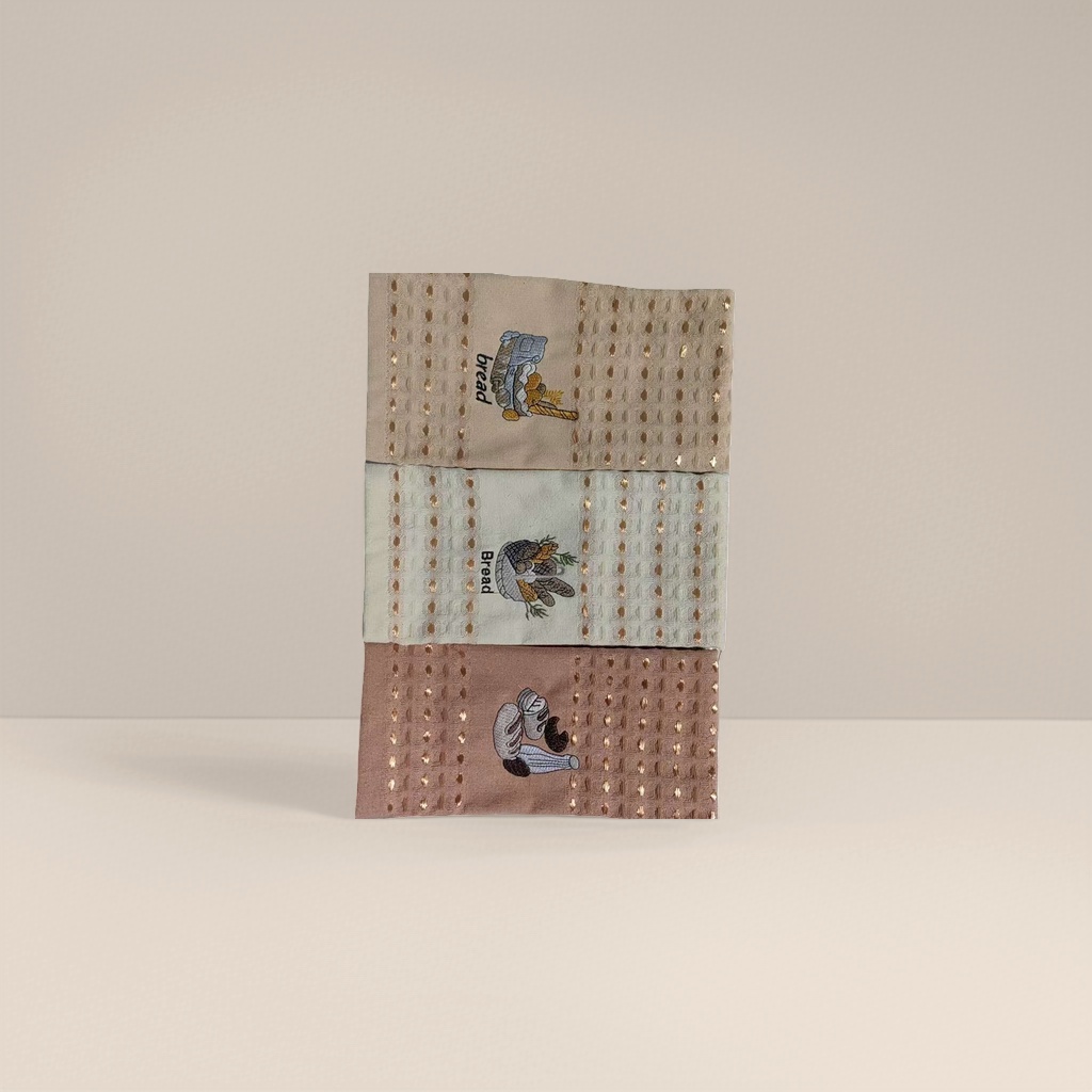 Embroidered bread towels are soft and breathable daily household items Specification image