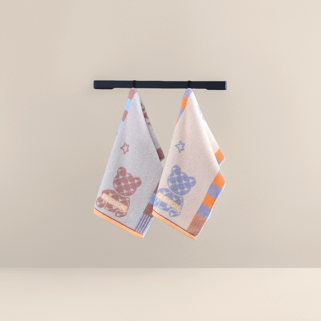 Thickened pure cotton towel, breathable, absorbent and soft household towel