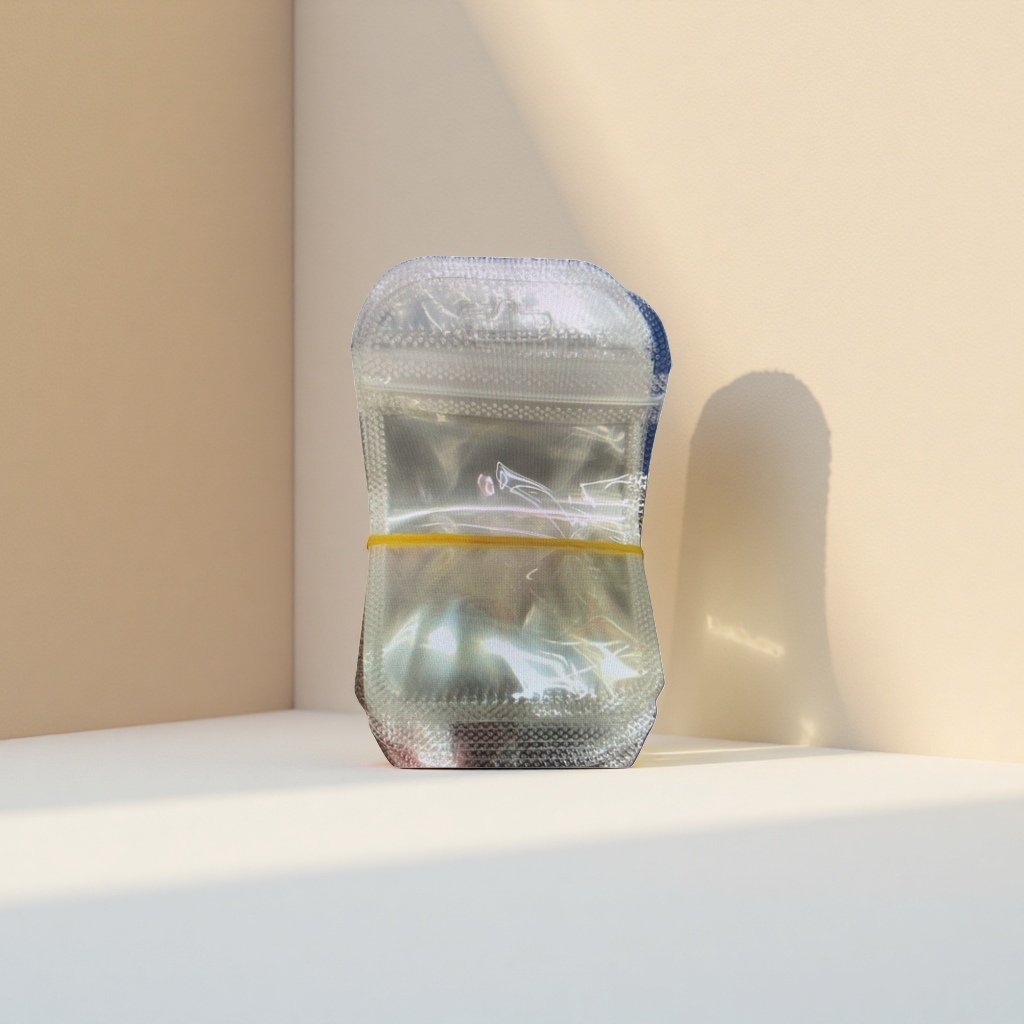 Transparent plastic bags, food-grade large, thickened, reusable storage bags Specification image