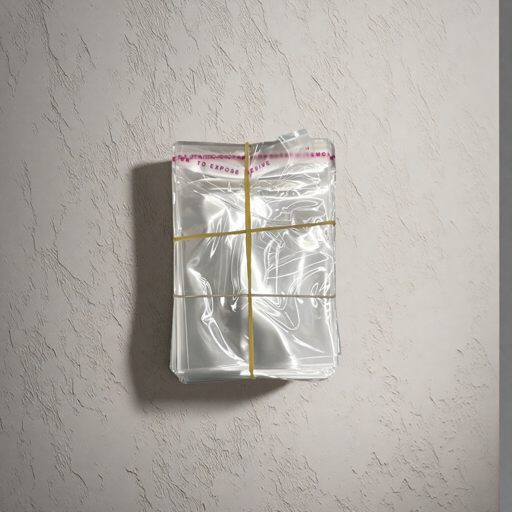Transparent plastic bag, food-grade large thickened reusable storage bag, 142804749 details Picture