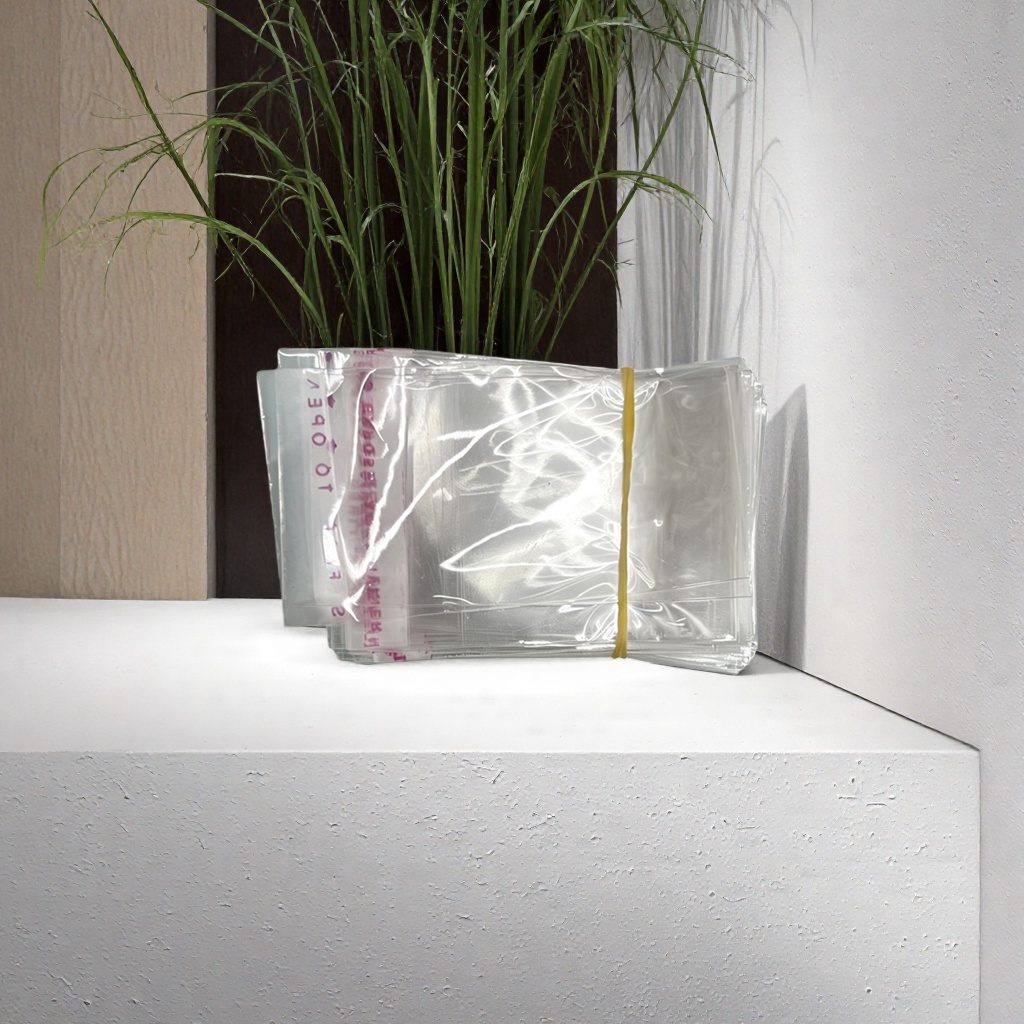 Transparent plastic bags, food-grade, large-capacity, reusable and environmentally friendly packaging bags Application Scenario