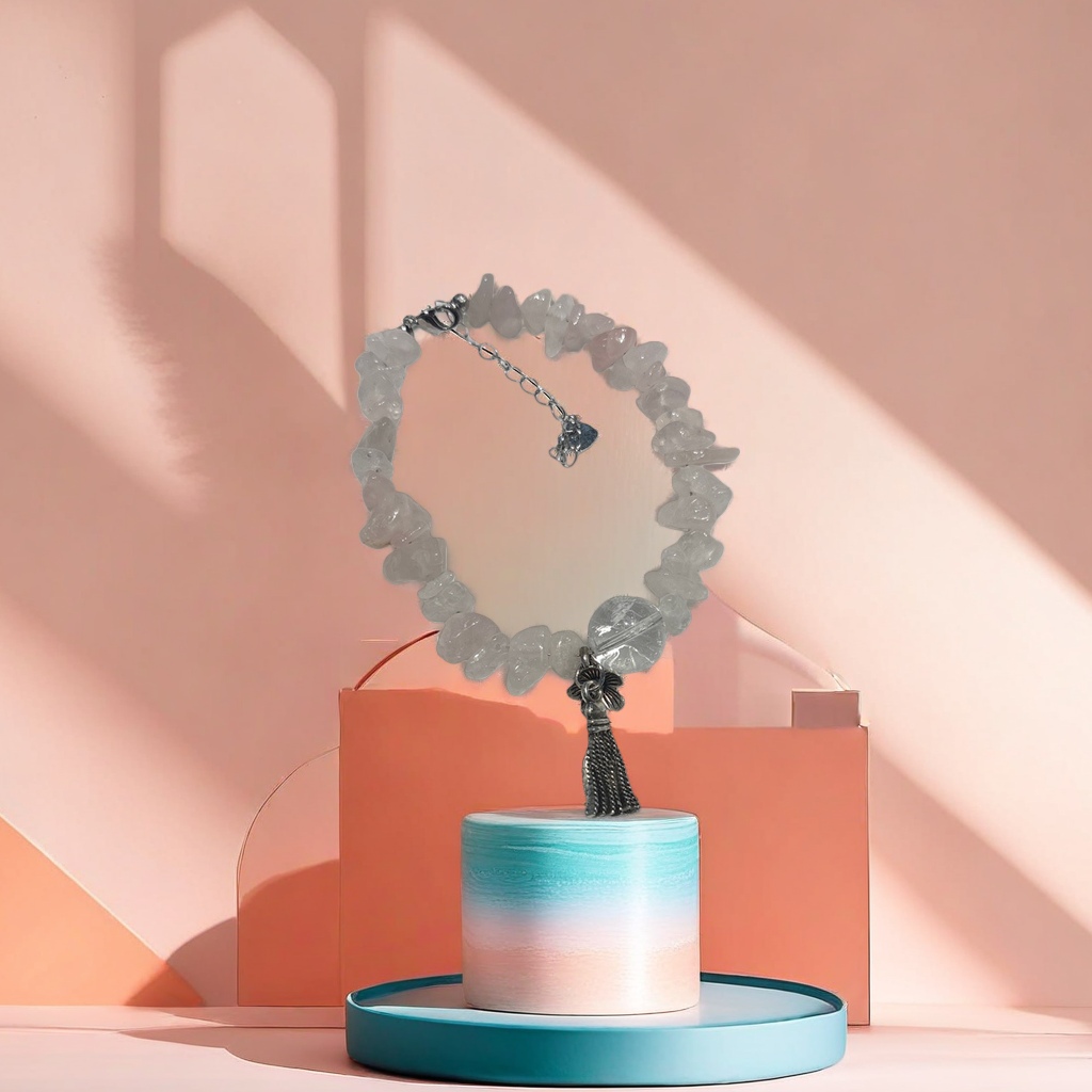A fashionable and simple pure silver bracelet for women as a gift Application Scenario
