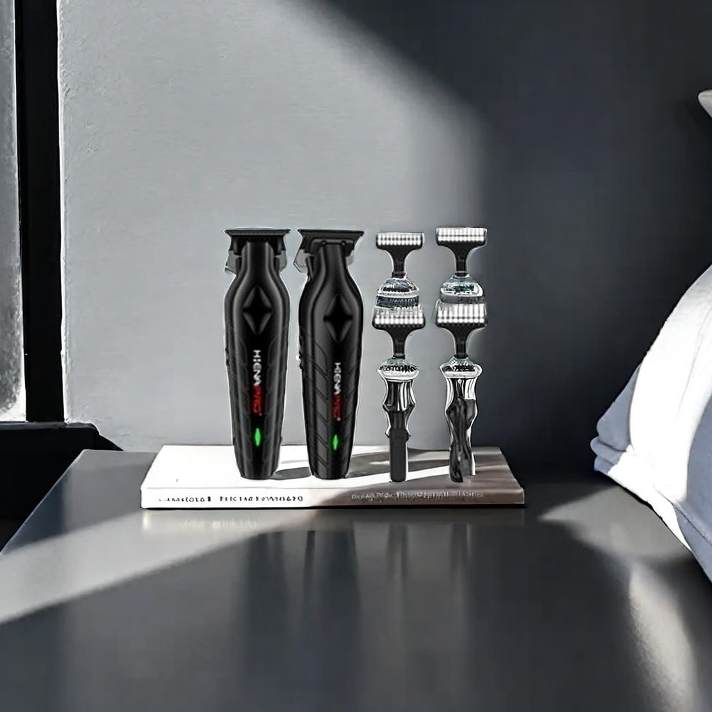 The main body of the electric hair clipper is a portable trimmer and a multi-functional hairdressing tool for precise cutting