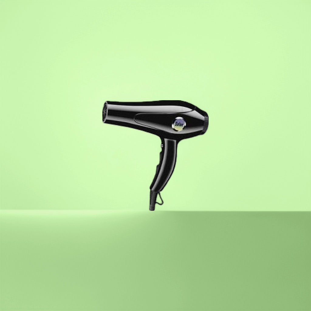 Black hair dryer, a high-power, high-speed, silent warm air styling and hair care tool for home use Specification image