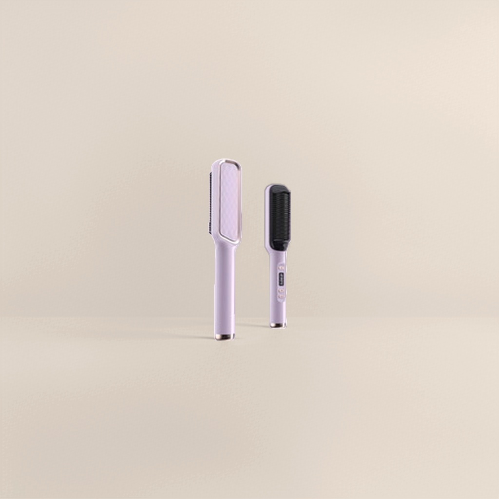 The dreamy purple comb is smooth for hair care and anti-static, with fine teeth Specification image