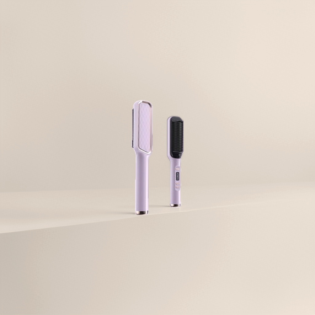 The dreamy purple comb is smooth for hair care and anti-static, with fine teeth Application Scenario