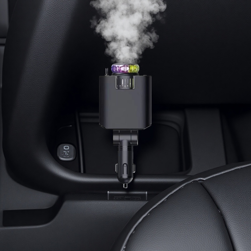 Car aroma diffuser, fresh and long-lasting fragrance, natural essential oil, car perfume, car deodorant