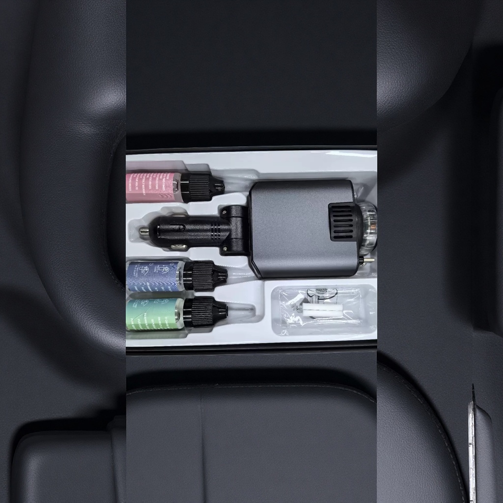 Car aroma diffuser, fresh and long-lasting fragrance, natural essential oil, car perfume, car deodorant Specification image