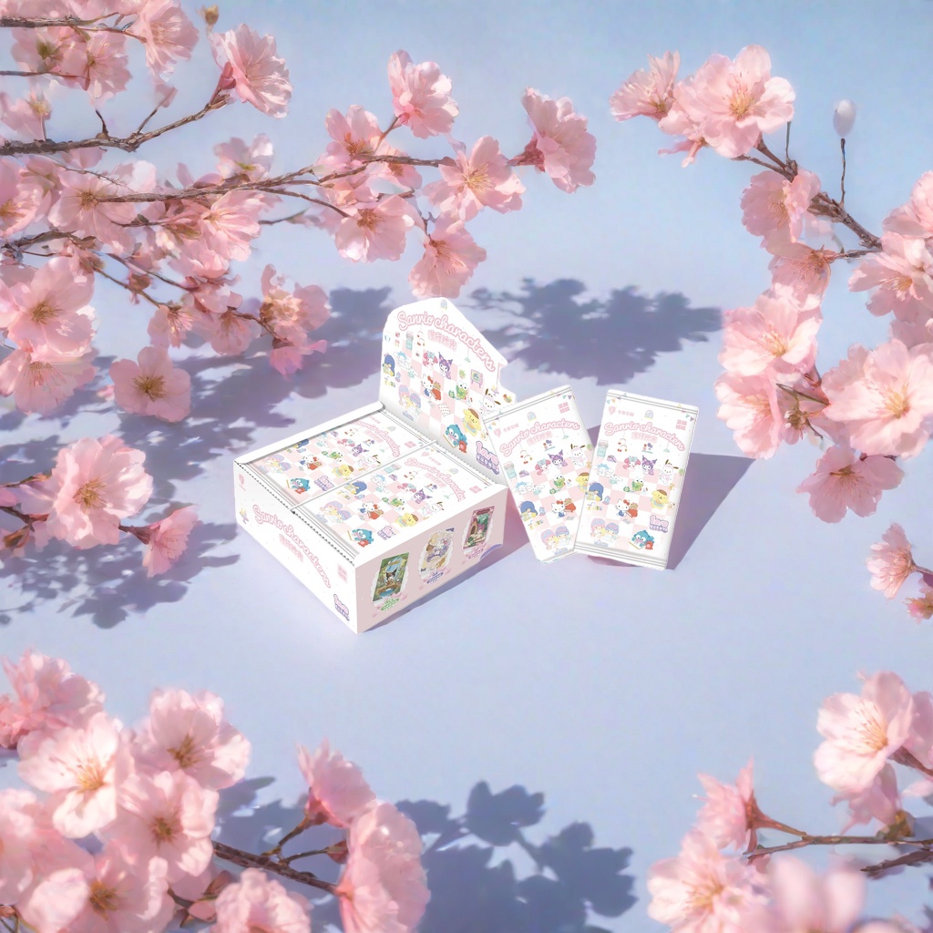 Sanrio cartoon character series card gift box collection as a gift card for friends Specification image