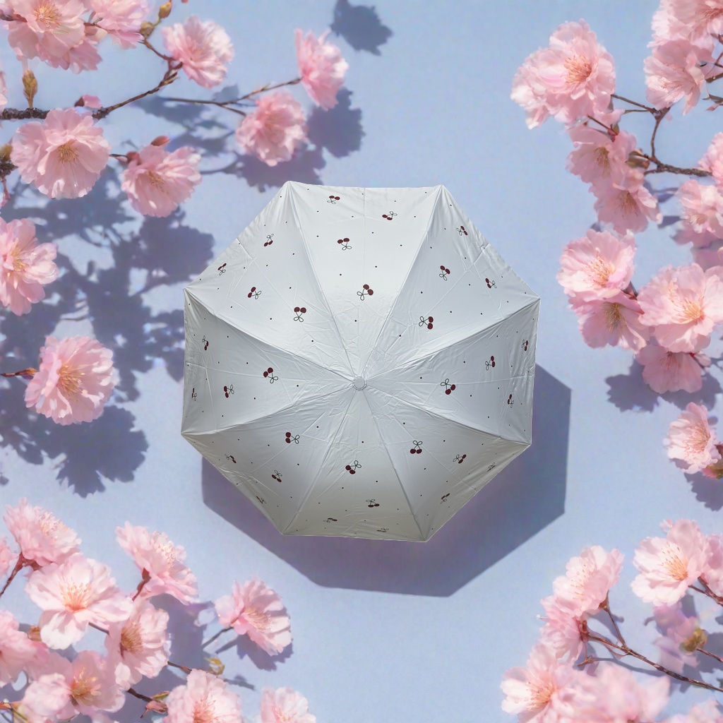 天堂三折伞甜美樱桃细节图