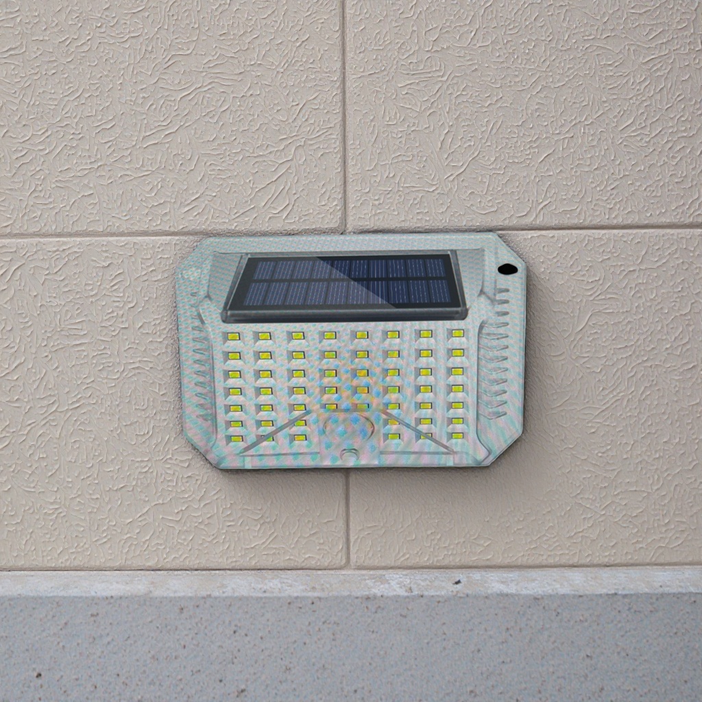 Solar-powered outdoor waterproof and dustproof rechargeable portable lighting lamp details Picture
