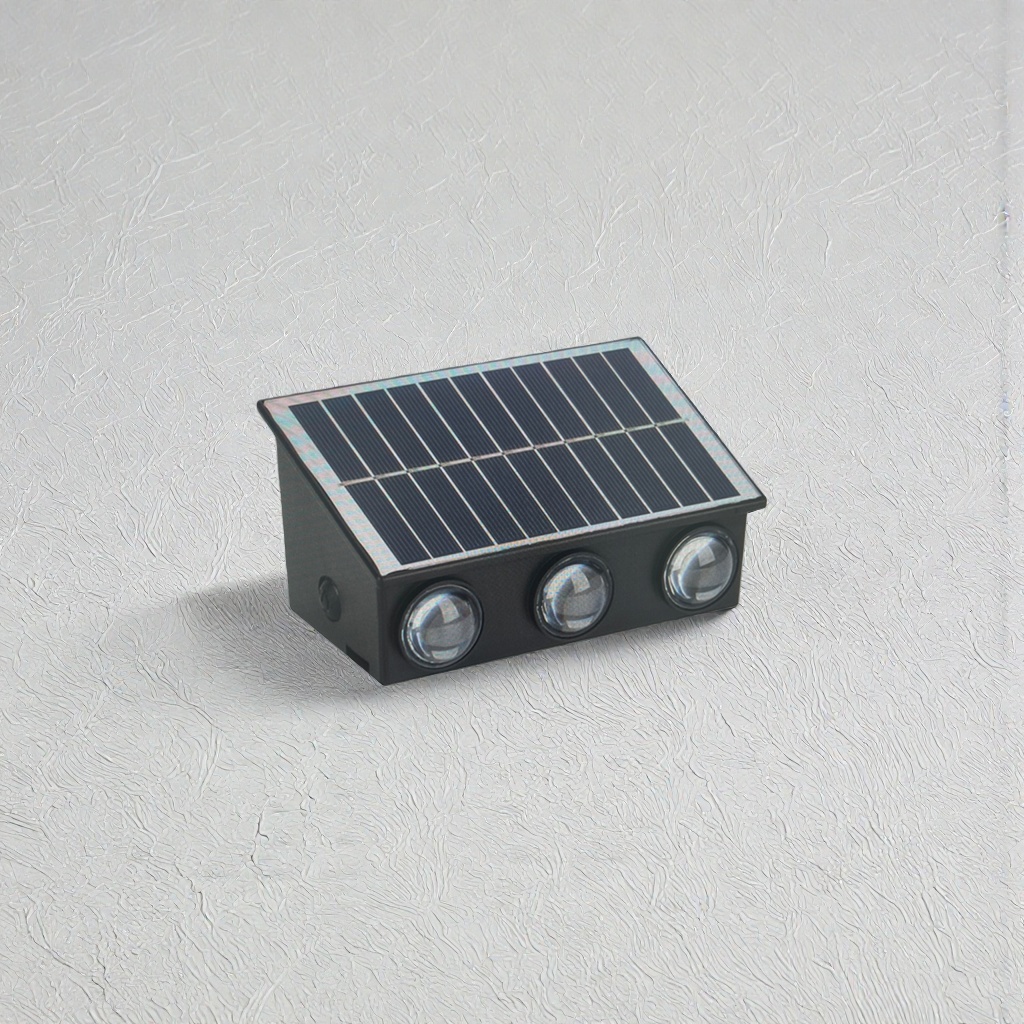 Solar lamp outdoor waterproof rechargeable portable lighting lamp, 12000mAh details Picture