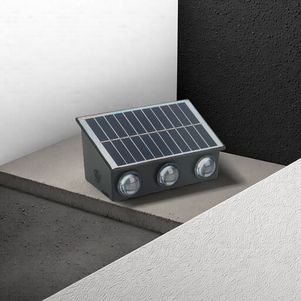 Luz solar al aire libre a prueba de agua recargable luz portátil 12000mAh