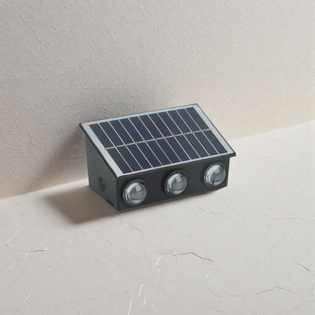 Solar lamp outdoor waterproof rechargeable portable lighting lamp, 12000mAh Specification image