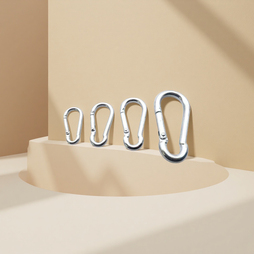 Metal climbing buckles are durable and anti-slip outdoor equipment climbing buckle accessories details Picture