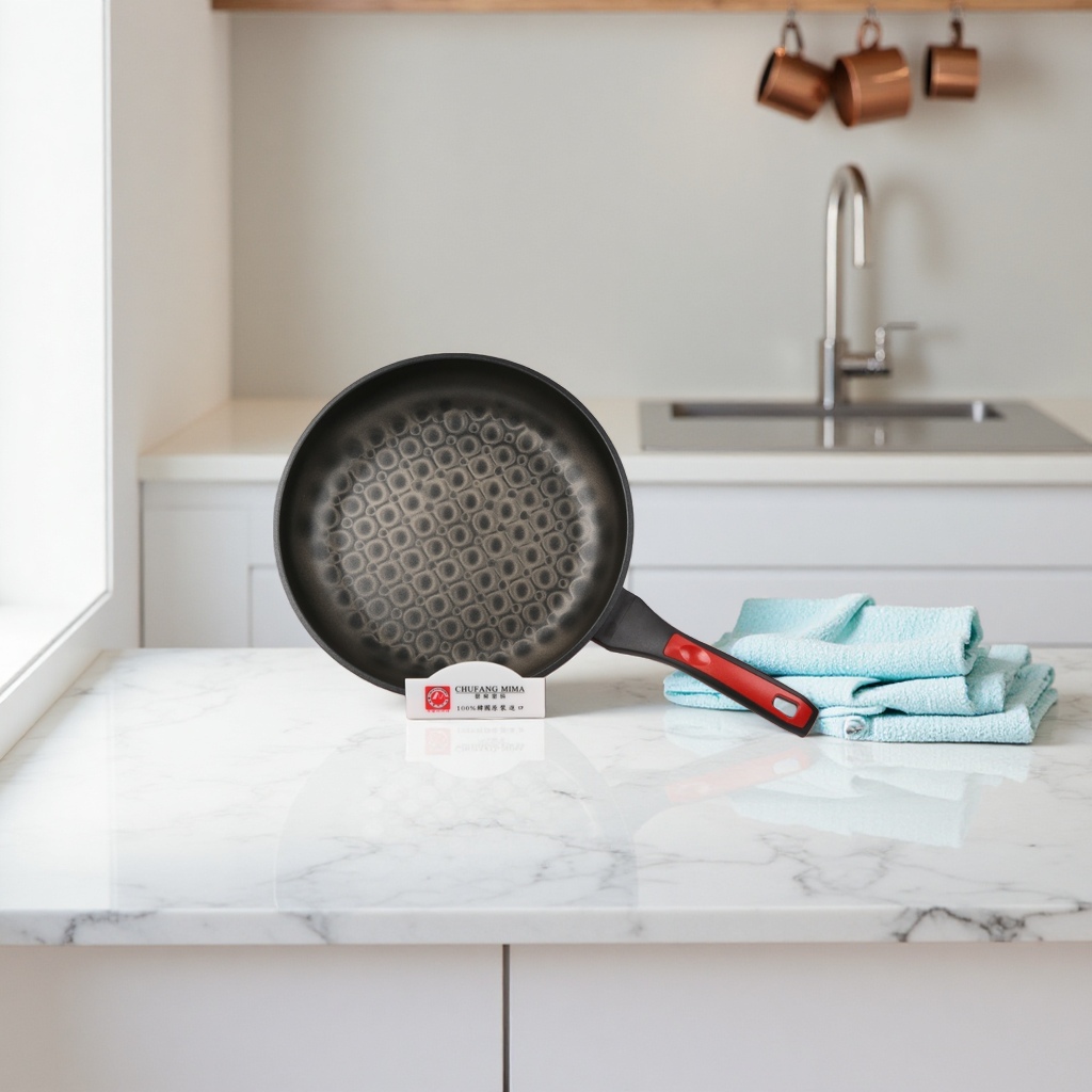 Chinese frying pan, non-stick pan, wok, household flat pan, healthy, uncoated iron pan, large capacity Application Scenario