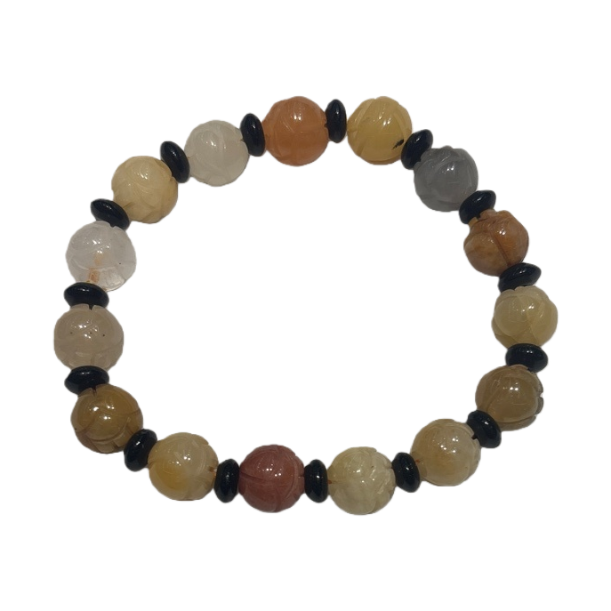 The beaded bracelet is a fashionable and simple women's trendy accessory with a personalized design Item Picture