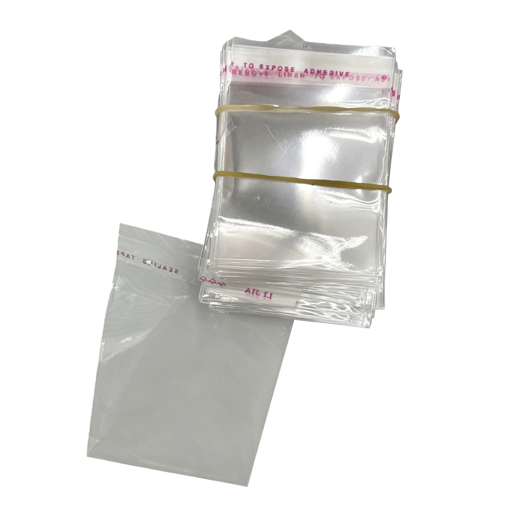 أكياس بلاستيكية شفافة ذات حجم غذائي كبير، قابلة لإعادة الاستخدام Item Picture