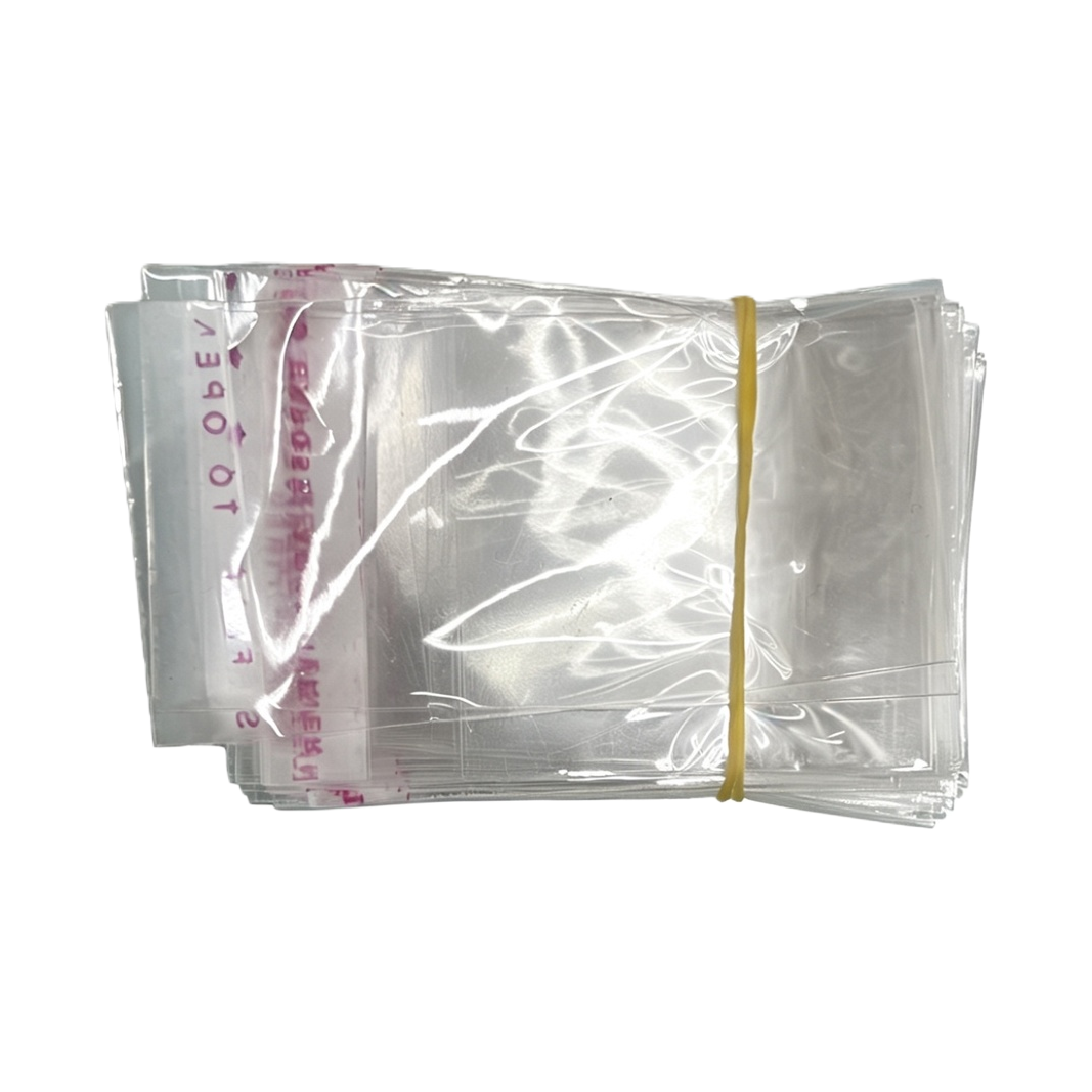 Transparent plastic bags, food-grade, large-capacity, reusable and environmentally friendly packaging bags Item Picture