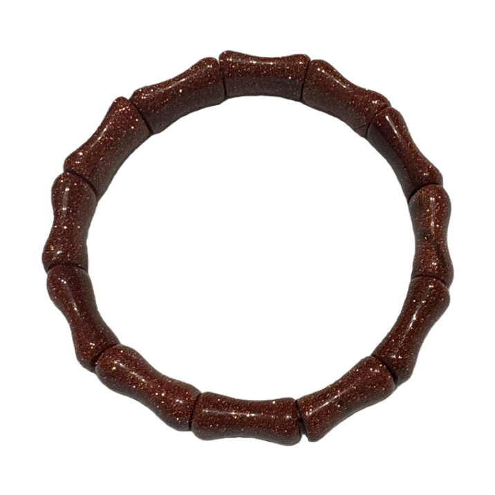 The red bamboo-shaped bracelet is a simple and fashionable accessory for women Item Picture
