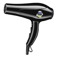 Black hair dryer, a high-power, high-speed, silent warm air styling and hair care tool for home use Item Picture