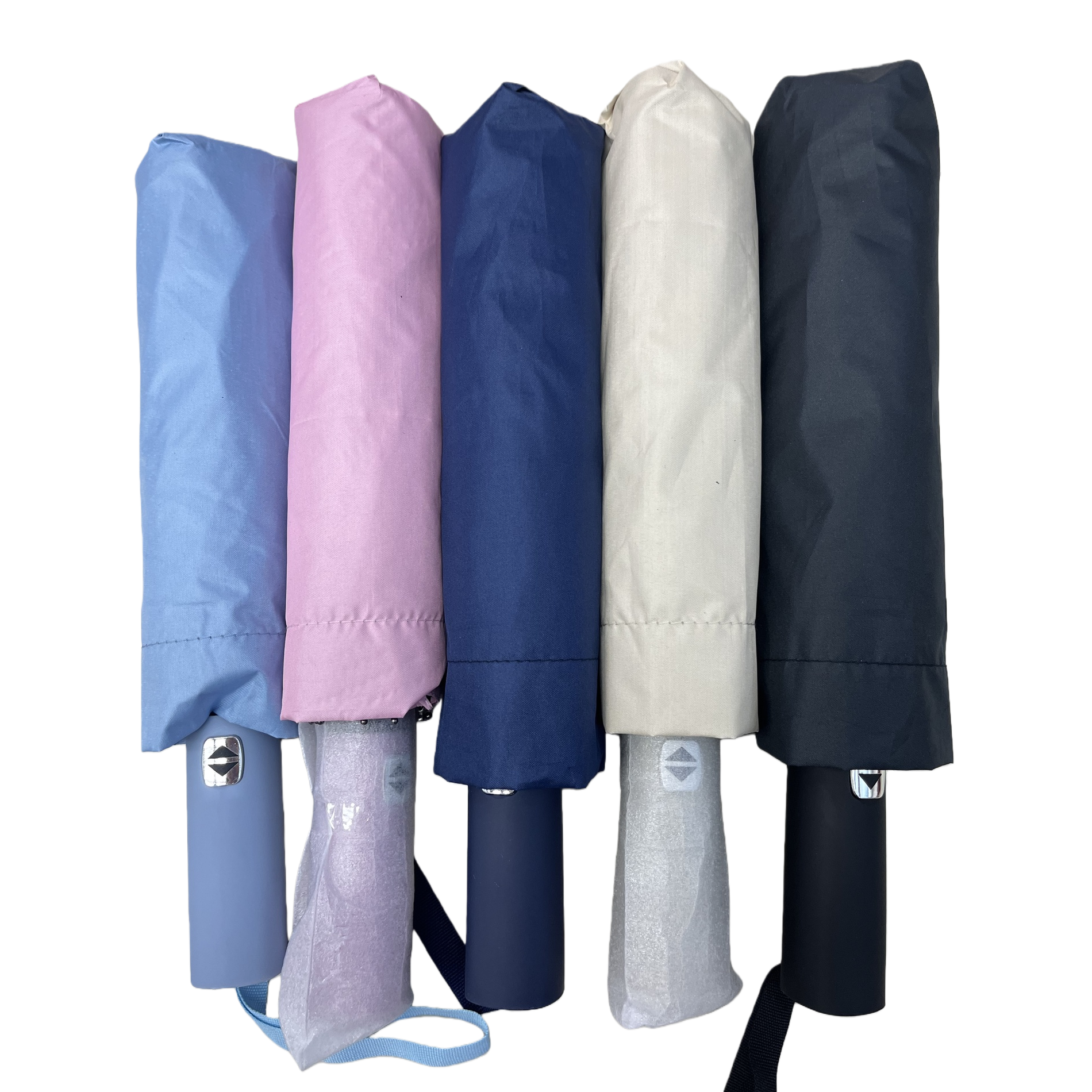 55 cm vinyl self-opening and self-retracting three-fold umbrella Application Scenario