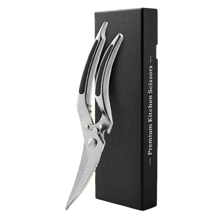 Kitchen scissors, multi-functional scissors, 12-inch stainless steel scissors, household scissors, cutting, cutting, paper-cutting, thread cutting Specification image