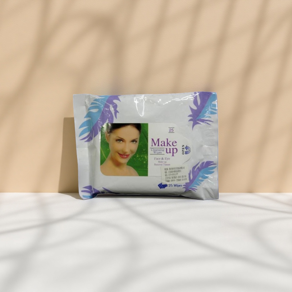 化妆棉片+Make up Cleansing Wipes包装袋细节图