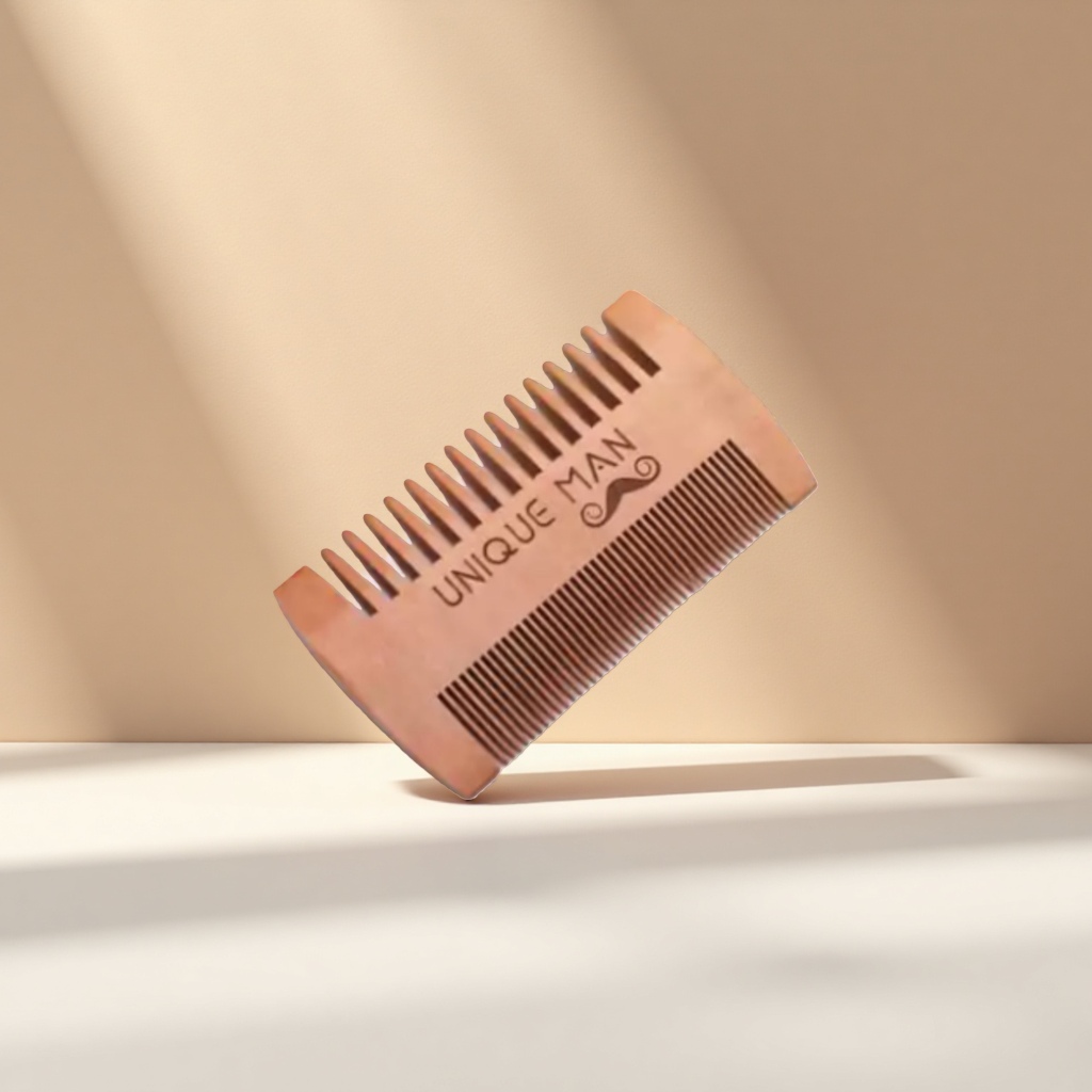 Wooden comb, smooth hair care, anti-static comb Specification image