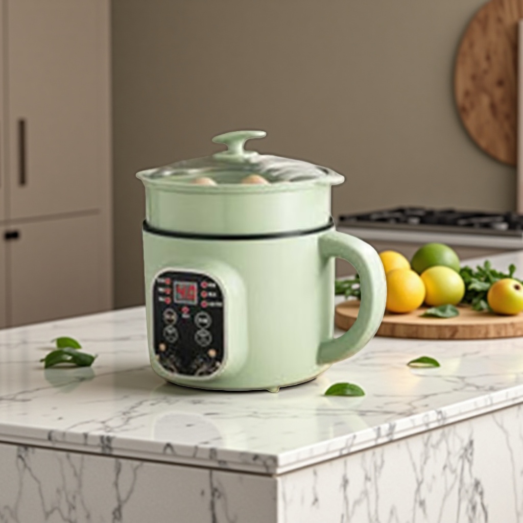Smart power-off automatic heat preservation rice cooker, a multi-functional household rice cooker