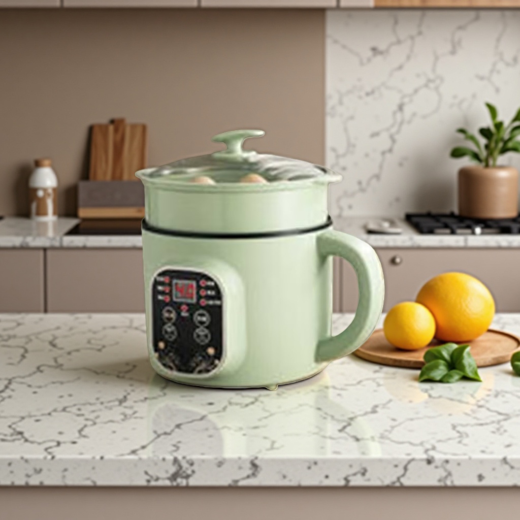Smart power-off automatic heat preservation rice cooker, a multi-functional household rice cooker details Picture