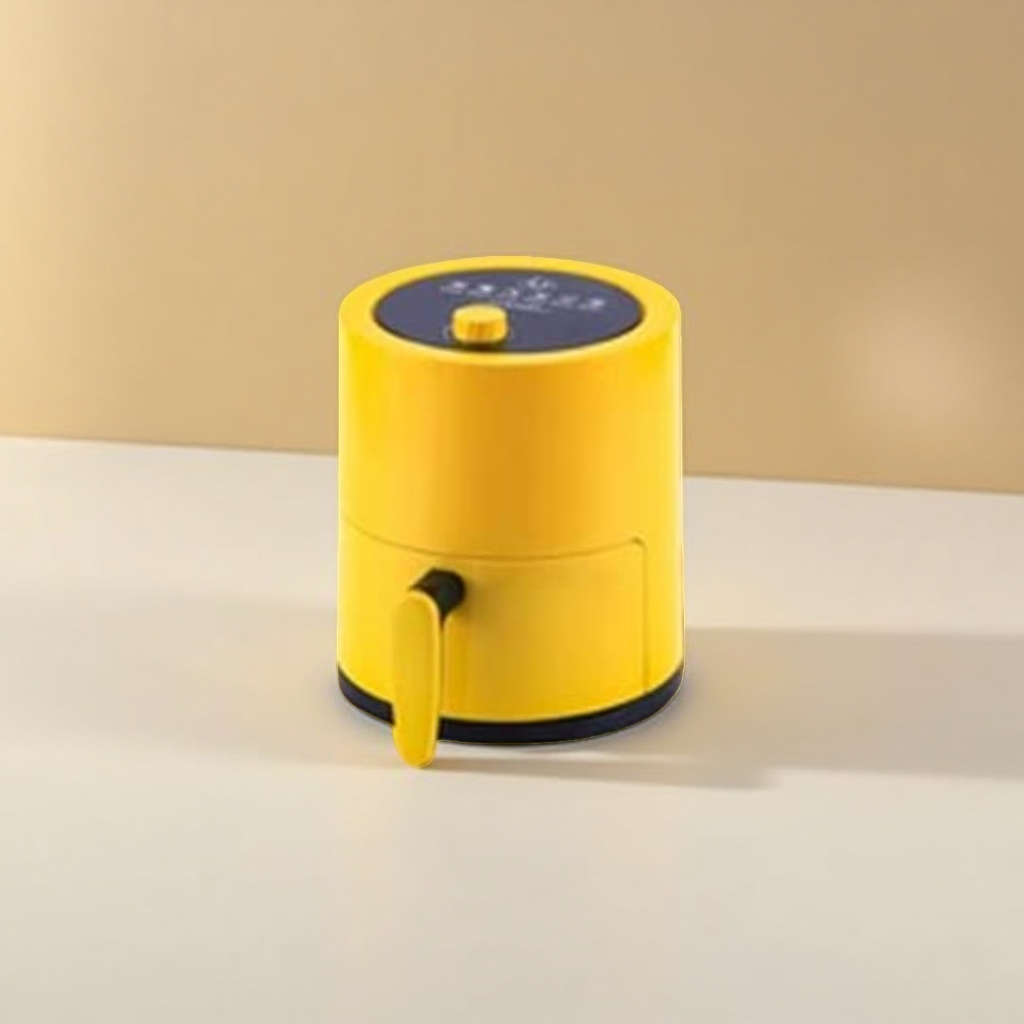 Yellow Smart air fryer, a large-capacity, healthy, oil-free baking oven for home use Application Scenario